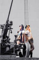 POLICE - Panty and Stocking by kirawinter