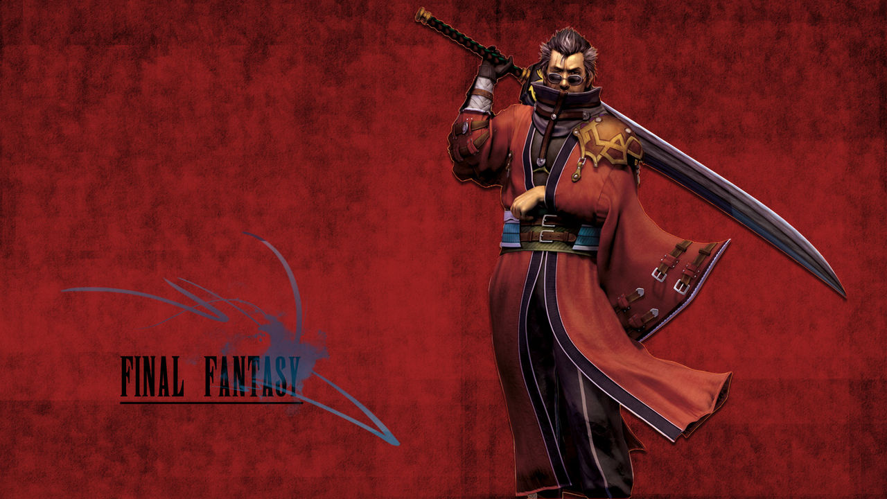 Final Fantasy Wallpaper (Auron) by JaidynM