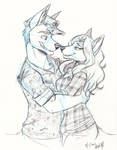 Commission-In Your Arms by Stray-Sketches