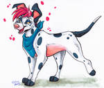 Gift art-Freckles by Stray-Sketches