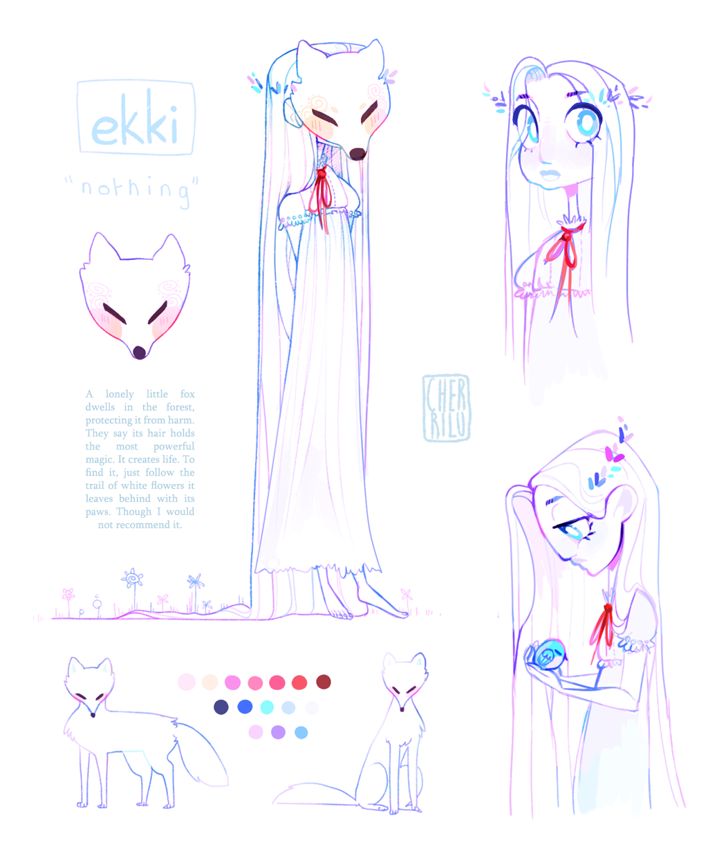 character concept | ekki by cherrilu