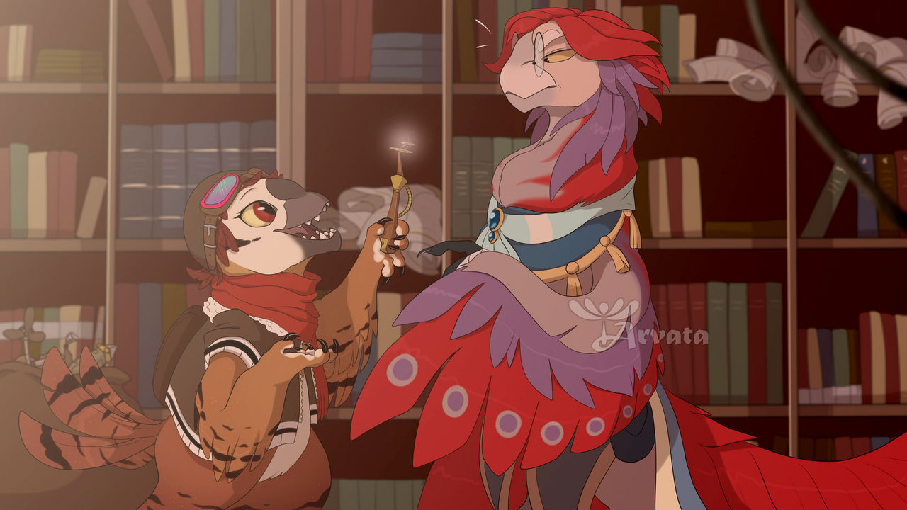 Prompt - Visiting the Vizier by Arvata