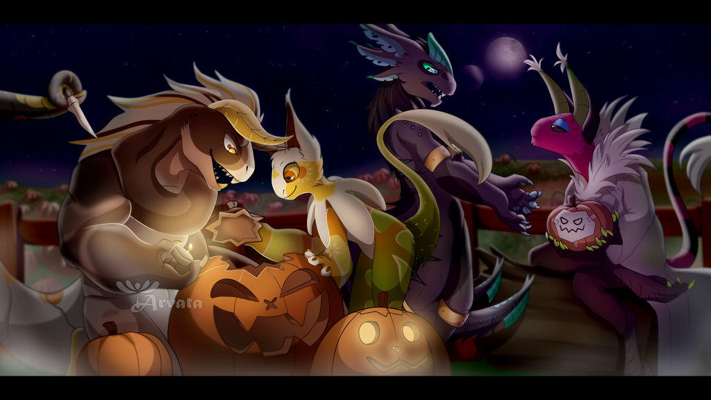 October Prompt - Pumpkin Carving #1 by Arvata
