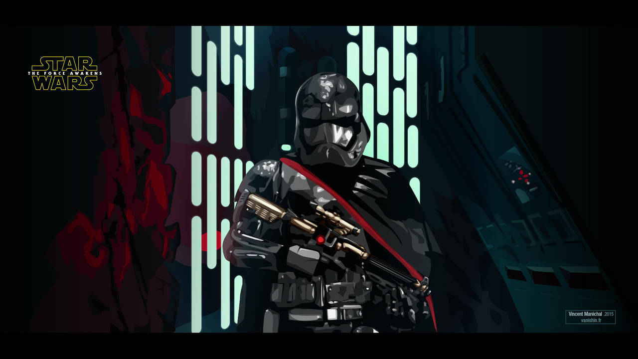 Captain Phasma - STAR WARS The Force Awakens by Vanishin