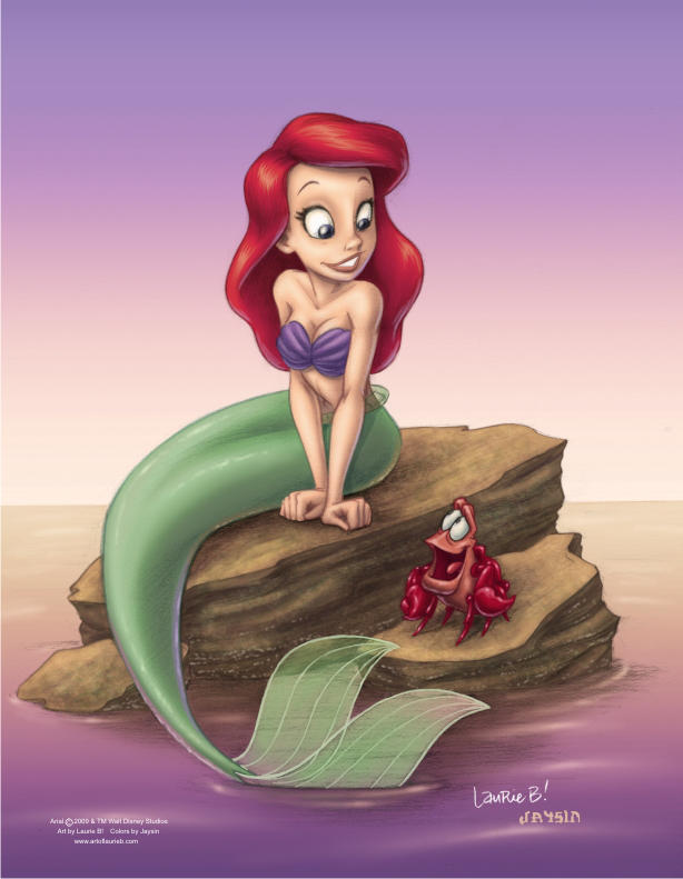 Little Mermaid Colors by ArtofLaurieB