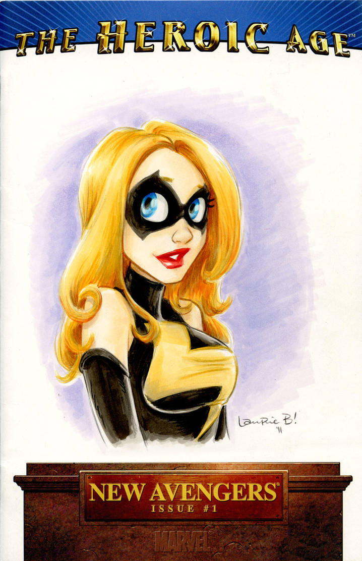 Marvel Girl Sketch Cover by ArtofLaurieB