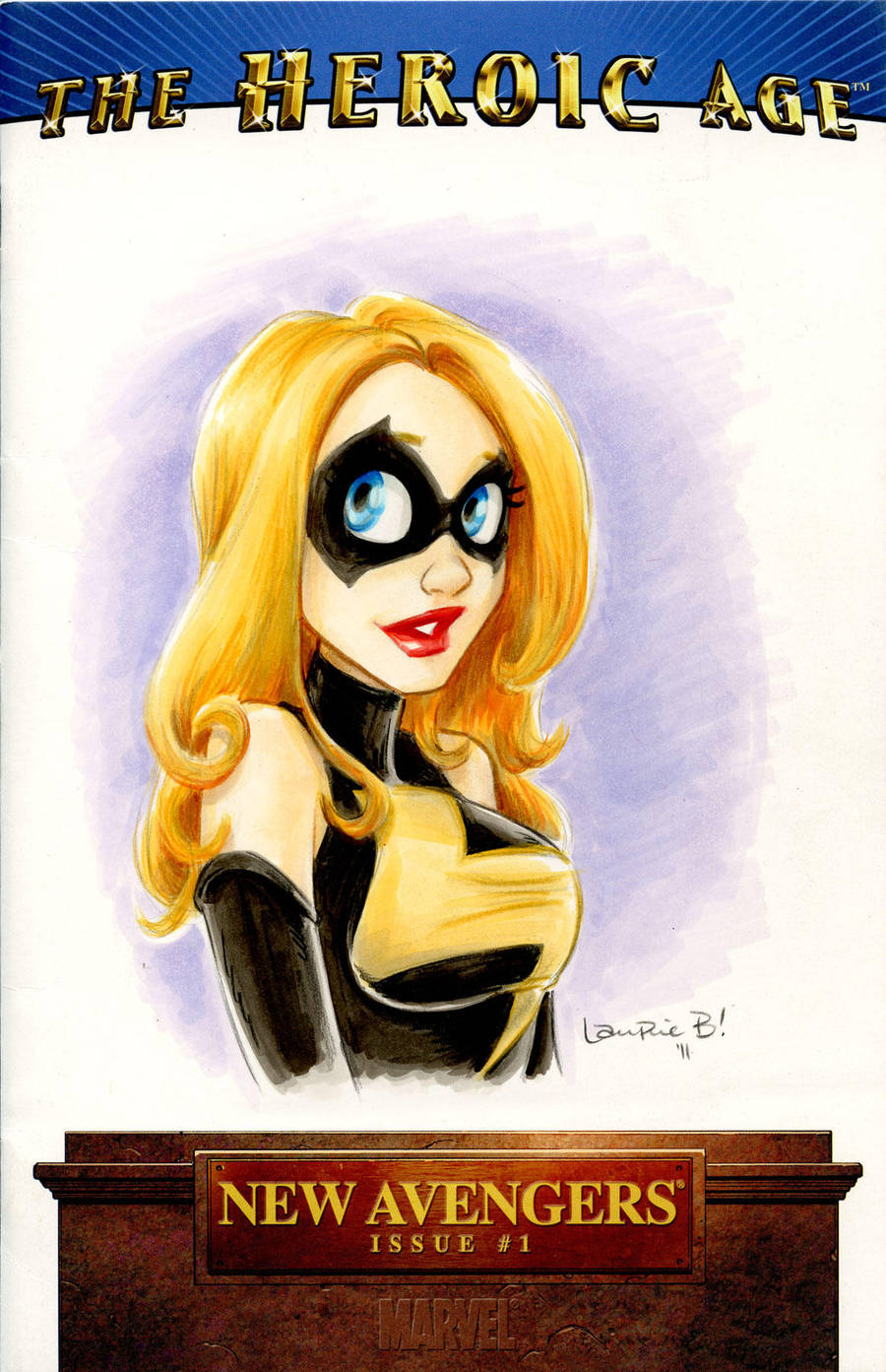 Marvel Girl Sketch Cover by ArtofLaurieB