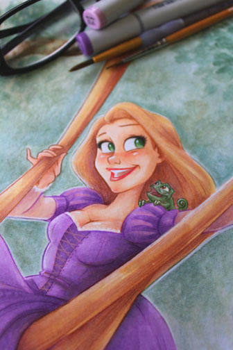 Rapunzel by ArtofLaurieB