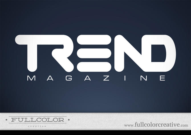 Trend Magazine Logo by FullcolorCreative