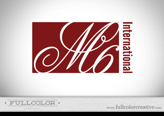 M6 International Logo by FullcolorCreative