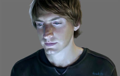2010 Fran Kranz portrait by harbek