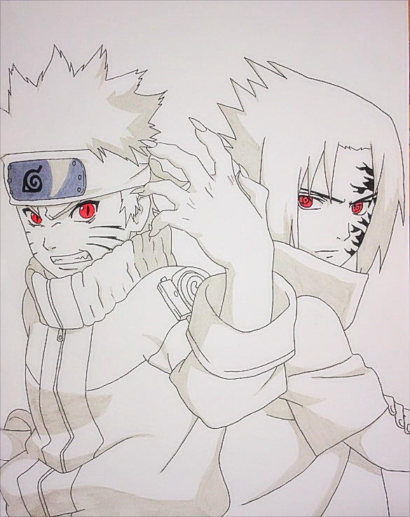 Naruto vs Sasuke by JoJoAsakura on DeviantArt