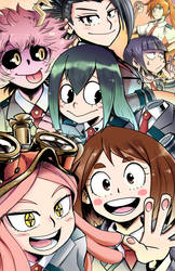 Boku no Hero fan art - Girl's side by DOL2006