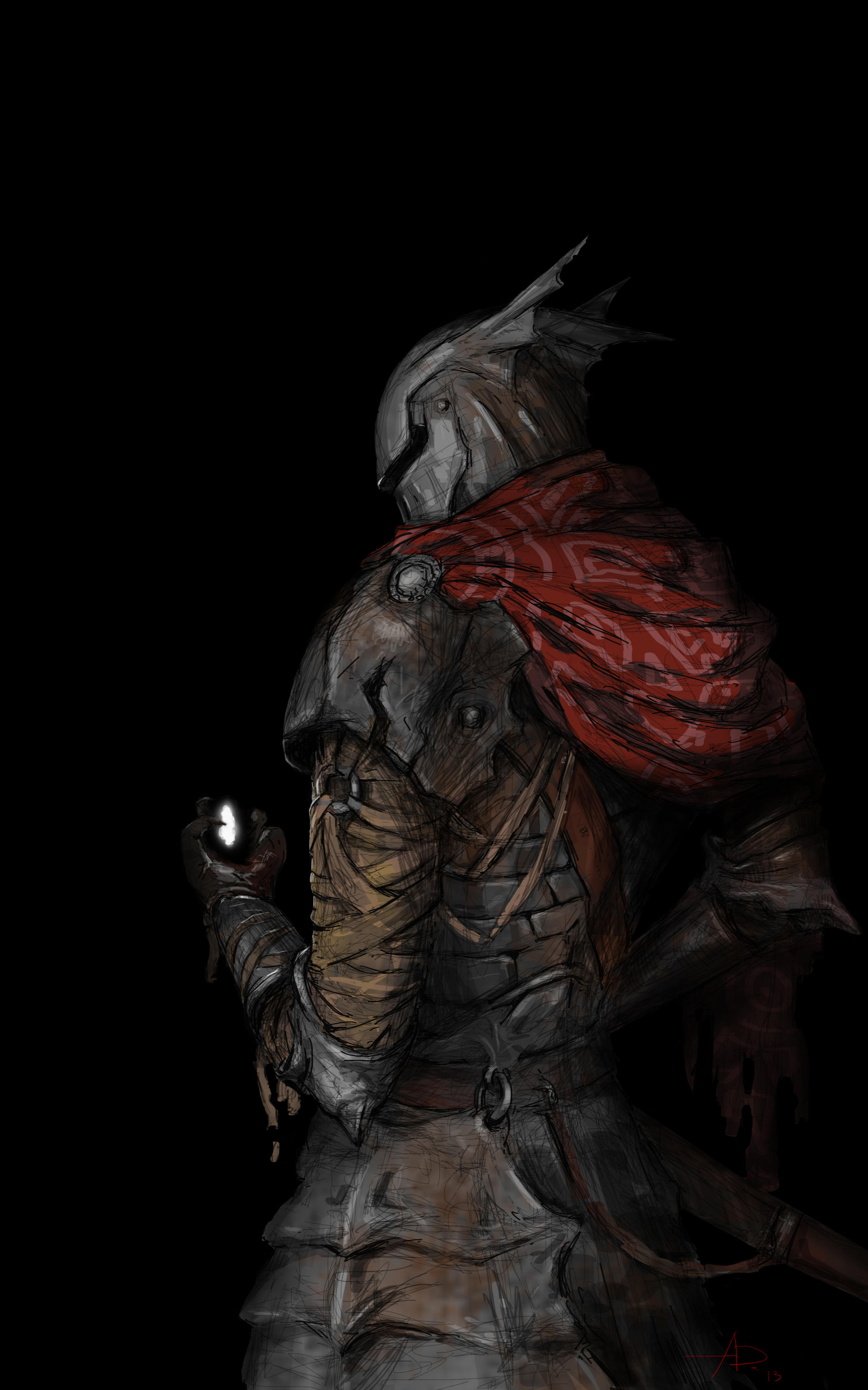 Abysswalker by Artem Demura : r/ImaginaryDarkSouls