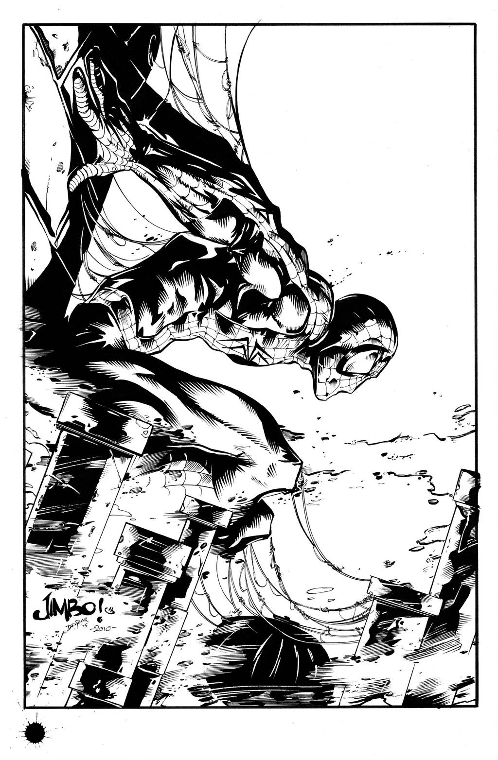 Spiderman Inks by devgear