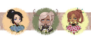 Commission: Zyea - Flower Chibi by XxYorunoHimexX Commission: Zyea - Flower Chibi by XxYorunoHimexX