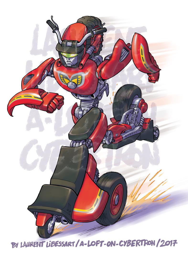 Motorbots-tricycle-Libessart by a-loft-on-cybertron