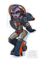 sexy Crasher by a-loft-on-cybertron