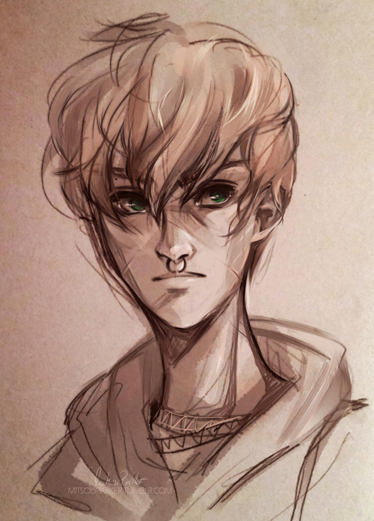 Young Remus Lupin | Speedpaint by MitsouParker