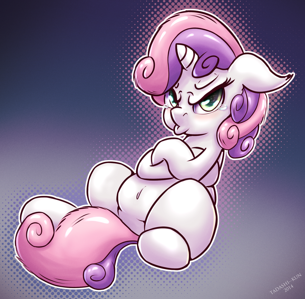 Pouting Sweetie Belle by Tadashi--kun