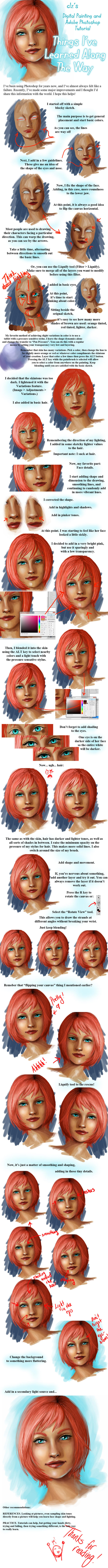Blue Eyes - Tutorial by AshenCreative