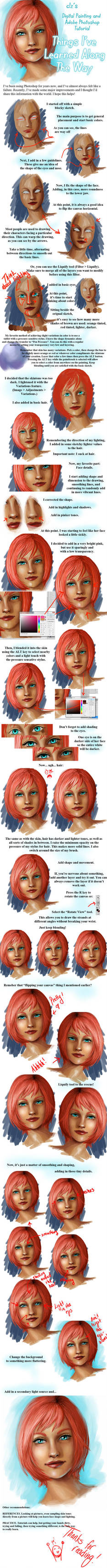 Blue Eyes - Tutorial by AshenCreative