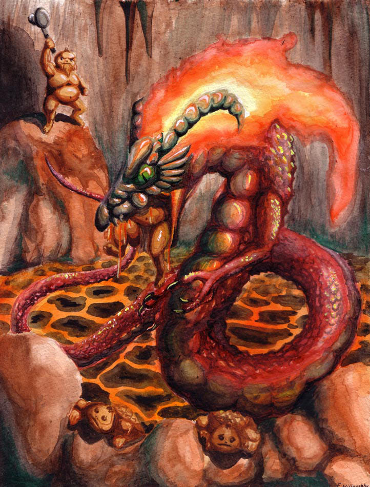 Ocarina of Time Volvagia by EWilloughby on DeviantArt