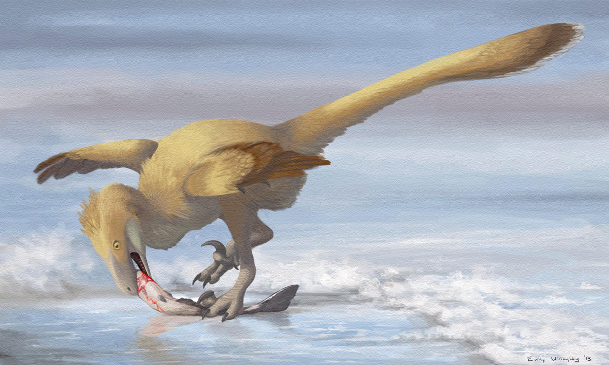 Deinonychus Sushi by EWilloughby