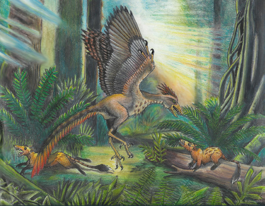 Jurassic Morning by EWilloughby