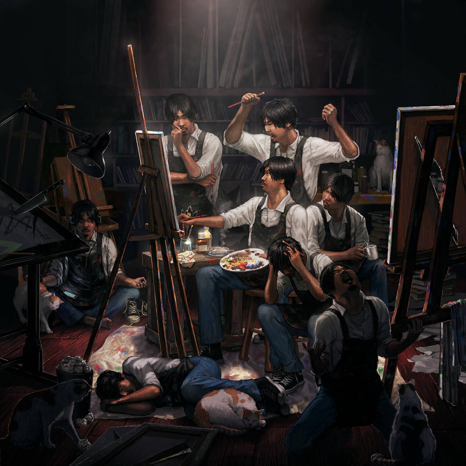 The Hidden Faces Of A Masterpiece by R-Tan