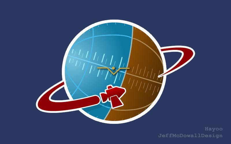 Spaceship II - Kerbal-inspired Logo by jeffmcdowalldesign