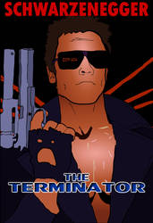 Movie Poster Illustrations: The Terminaor by Vigorousjammer
