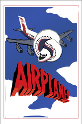 Movie Poster Illustrations: Airplane! by Vigorousjammer