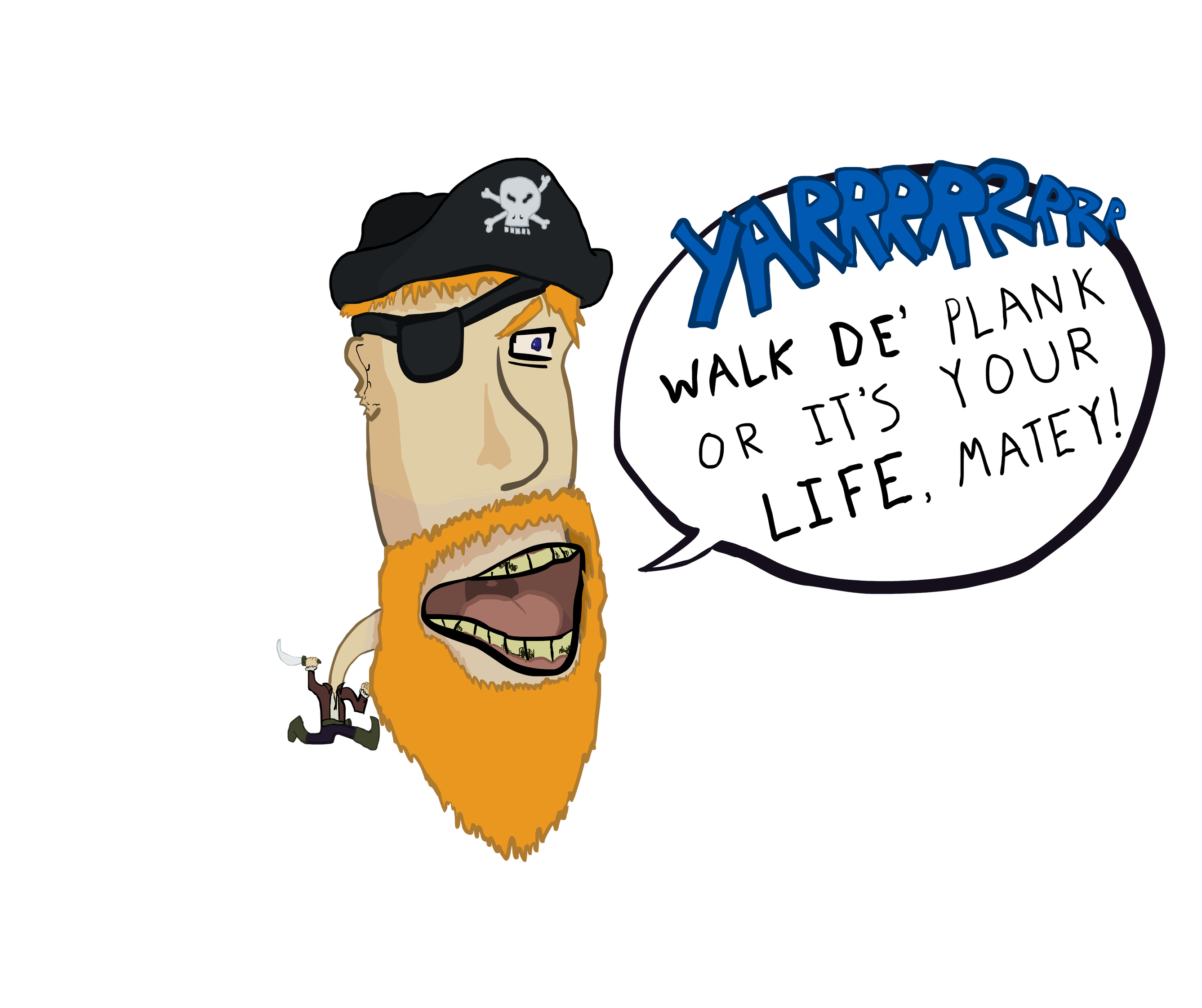 Captain Asshole is Giving You a Direct Order by Vigorousjammer