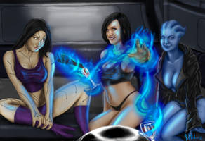 Slumber Party pt. 1 by Evandion