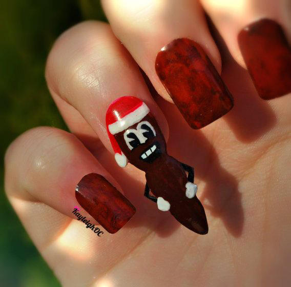 South Park Nail Art Mr. Hankey by KayleighOC on DeviantArt