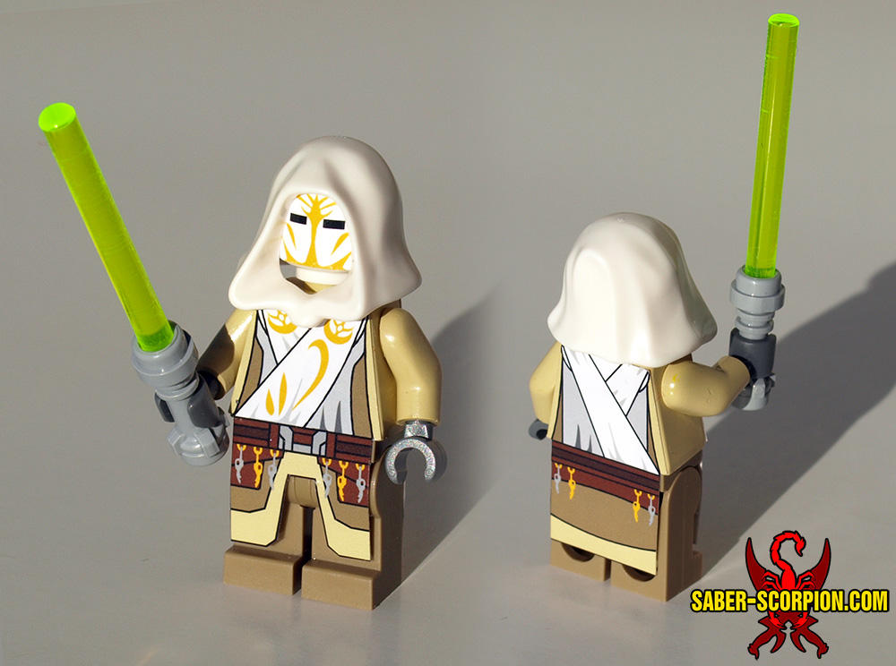 Jedi Temple Guard LEGO Minifig by SaberScorpion on DeviantArt
