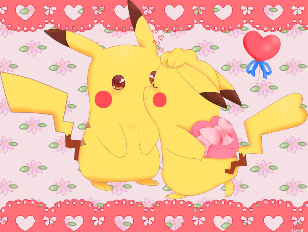 Pikachu Valentine Day 2019 by jirachicute28 on DeviantArt