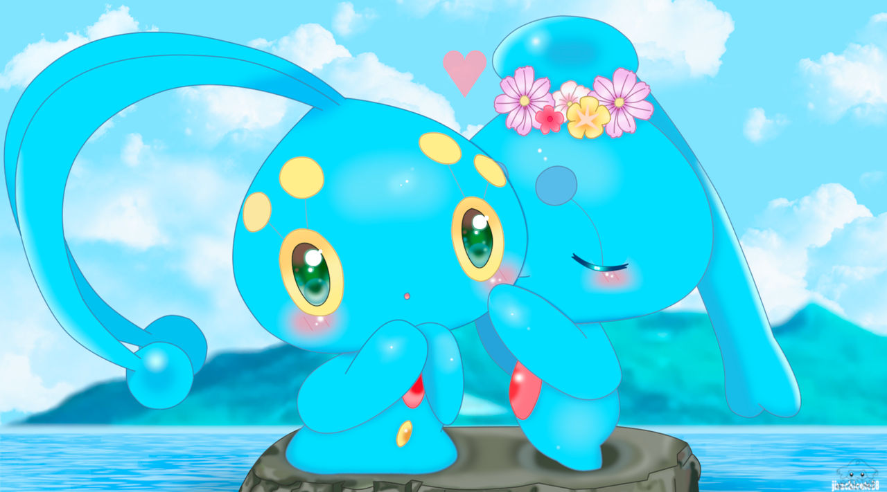 Manaphy And Phione by jirachicute28 on DeviantArt