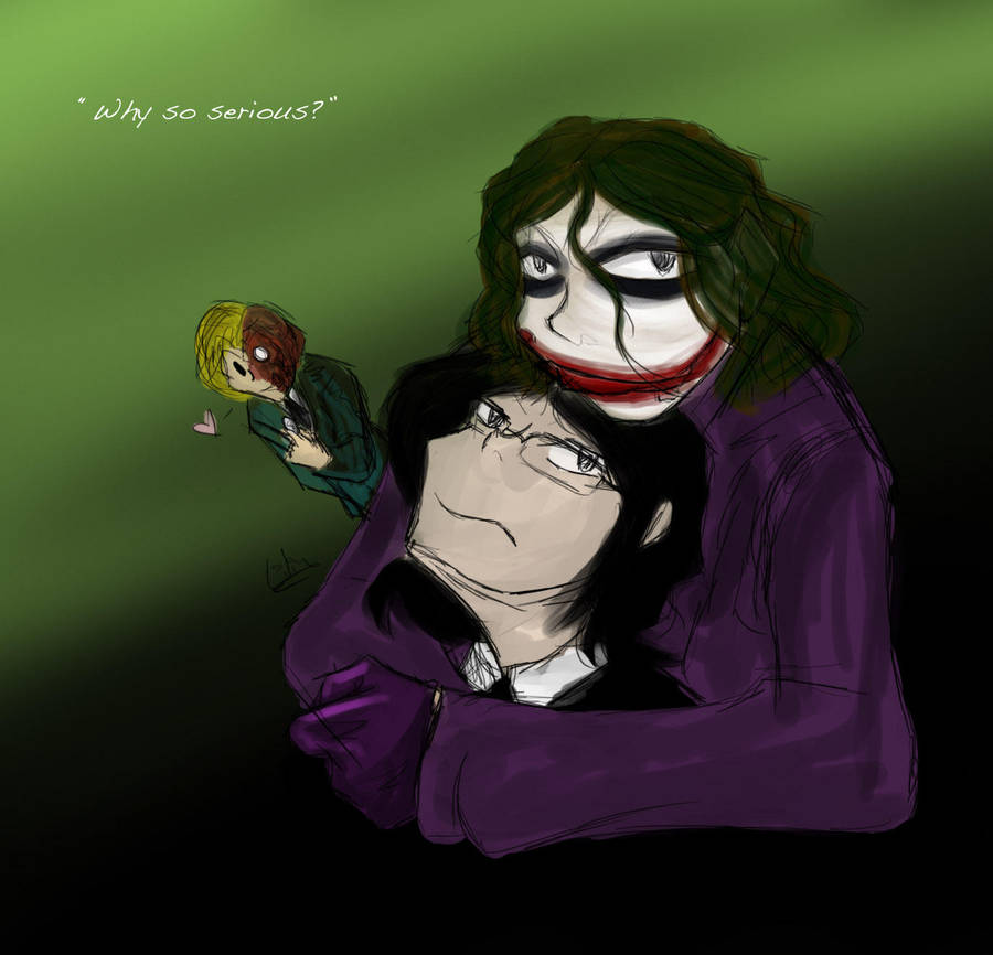 Joker Scarecrow Two-Face by liliy