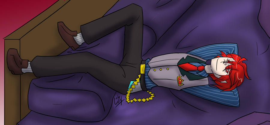 CF - Arthur Posing by liliy