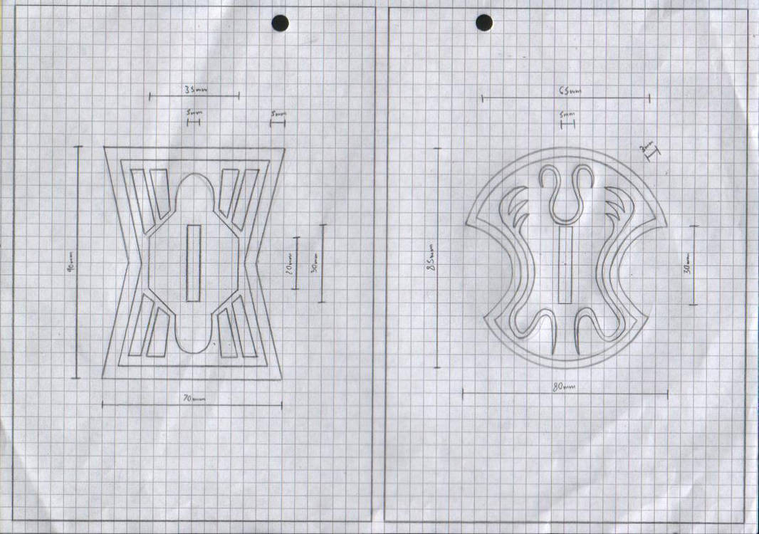 Zanpakuto Tsuba Designs: Pt 15 by chioky