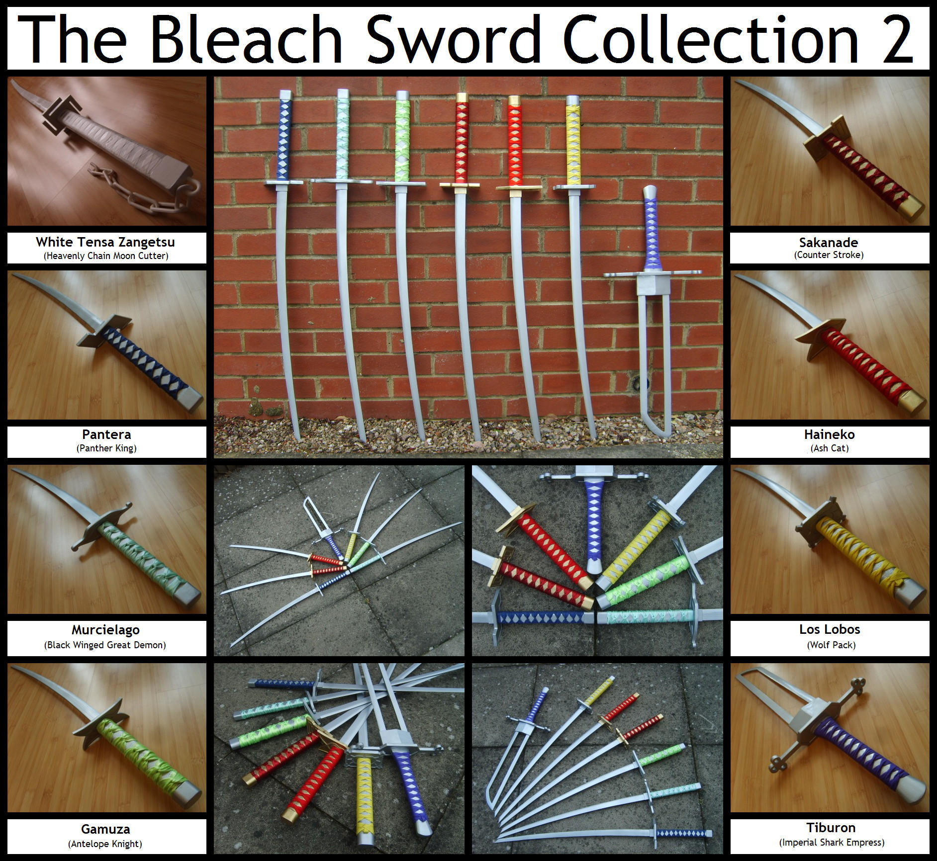 The Bleach Sword Collection 2 by chioky