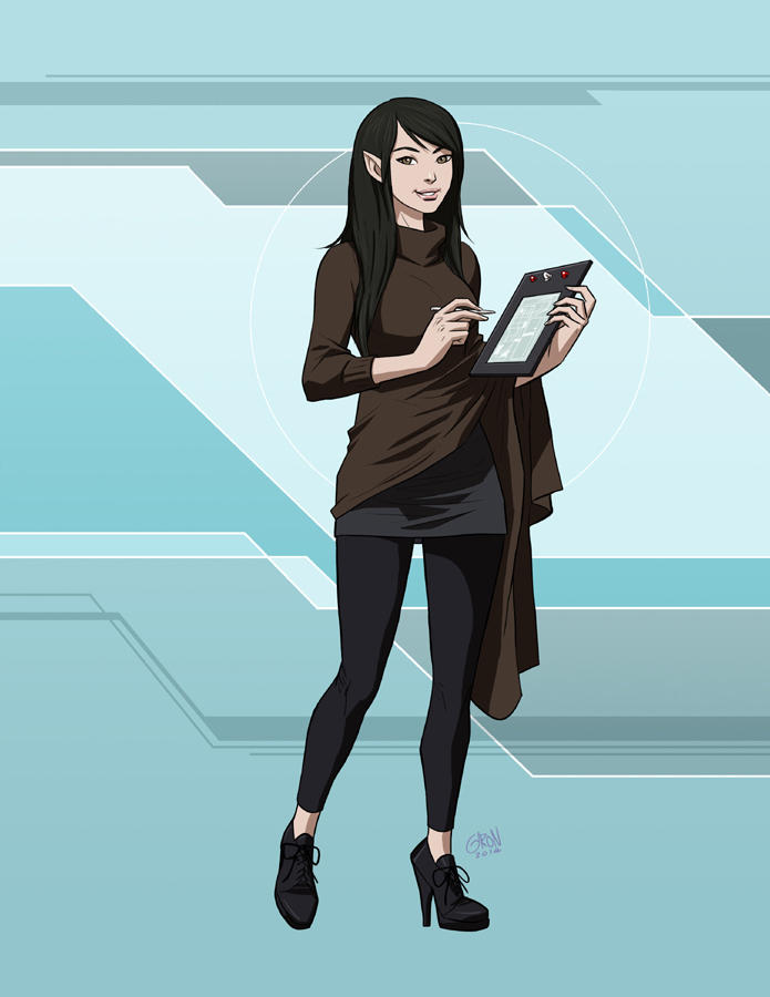 Star Trek Calypso: T'Prin by DrOfDemonology