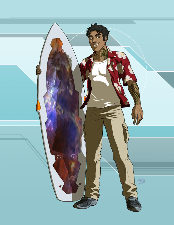 Star Trek Calypso: David Kalakona by DrOfDemonology