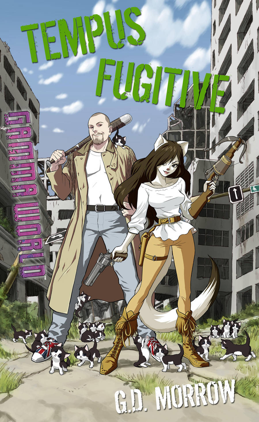 Gamma World: Tempus Fugitive: Cover by DrOfDemonology