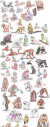 Primate Pokemon by DragonlordRynn