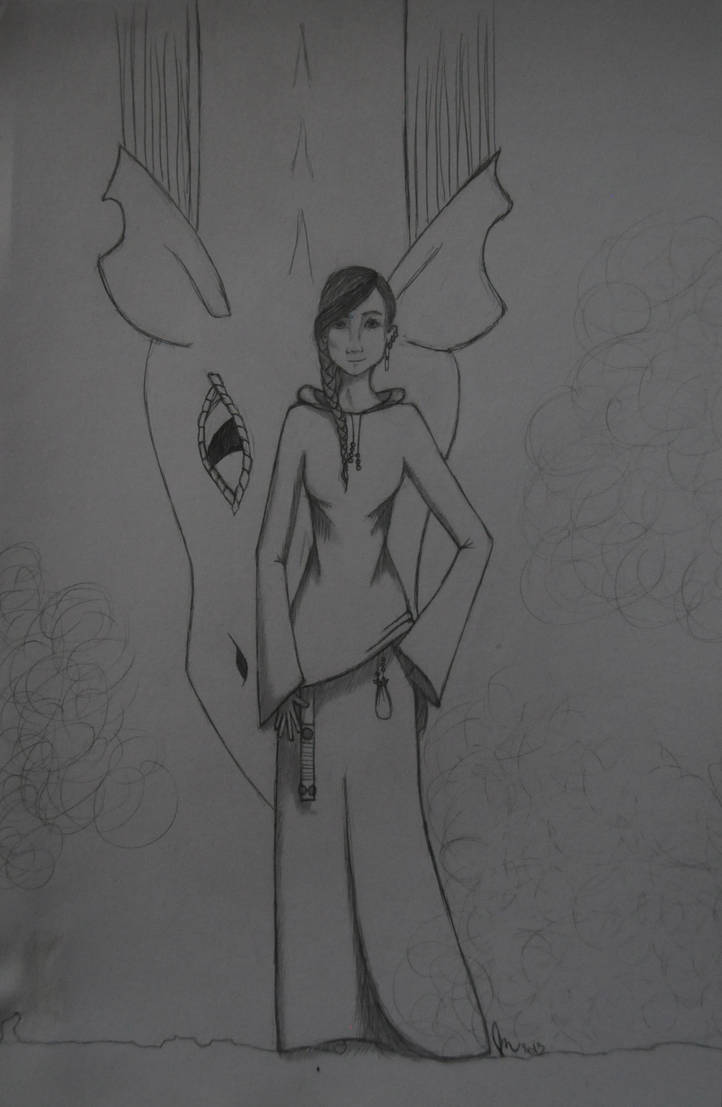 OC: The One Who Wander Alone by WhiteDemonClaw