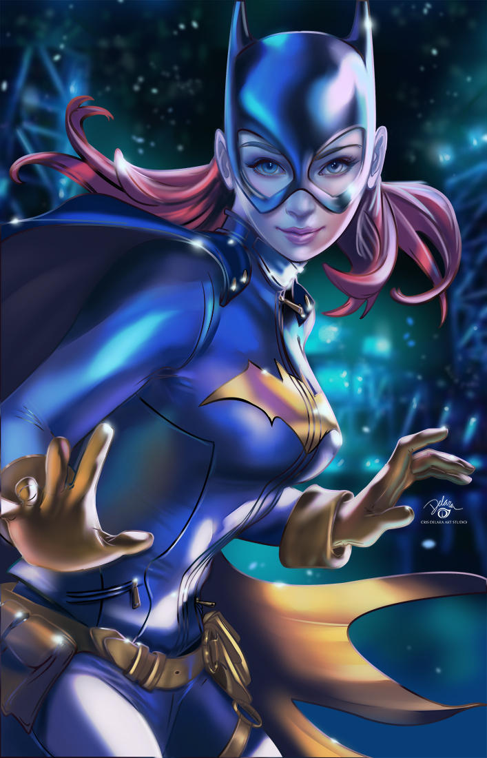 Batgirl by DelarasArt