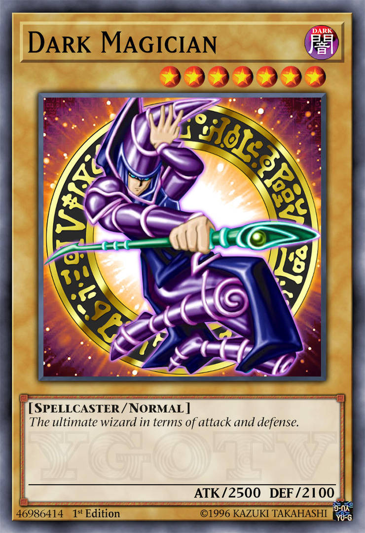 Dark Magician (Fanmade Artwork) by HolyCrapWhiteDragon on DeviantArt